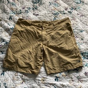 Khaki flash dry shorts size 38